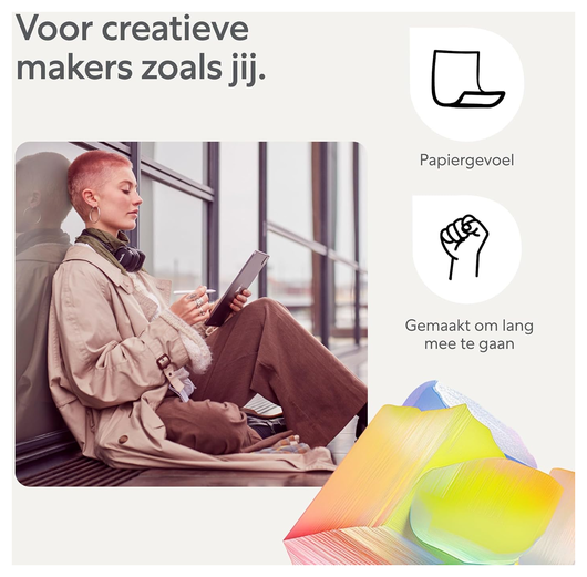 Paperlike Screen Protector 2.1 iPad Pro 13 (2024-2025) Display Folie (2-Pack) afbeelding 2