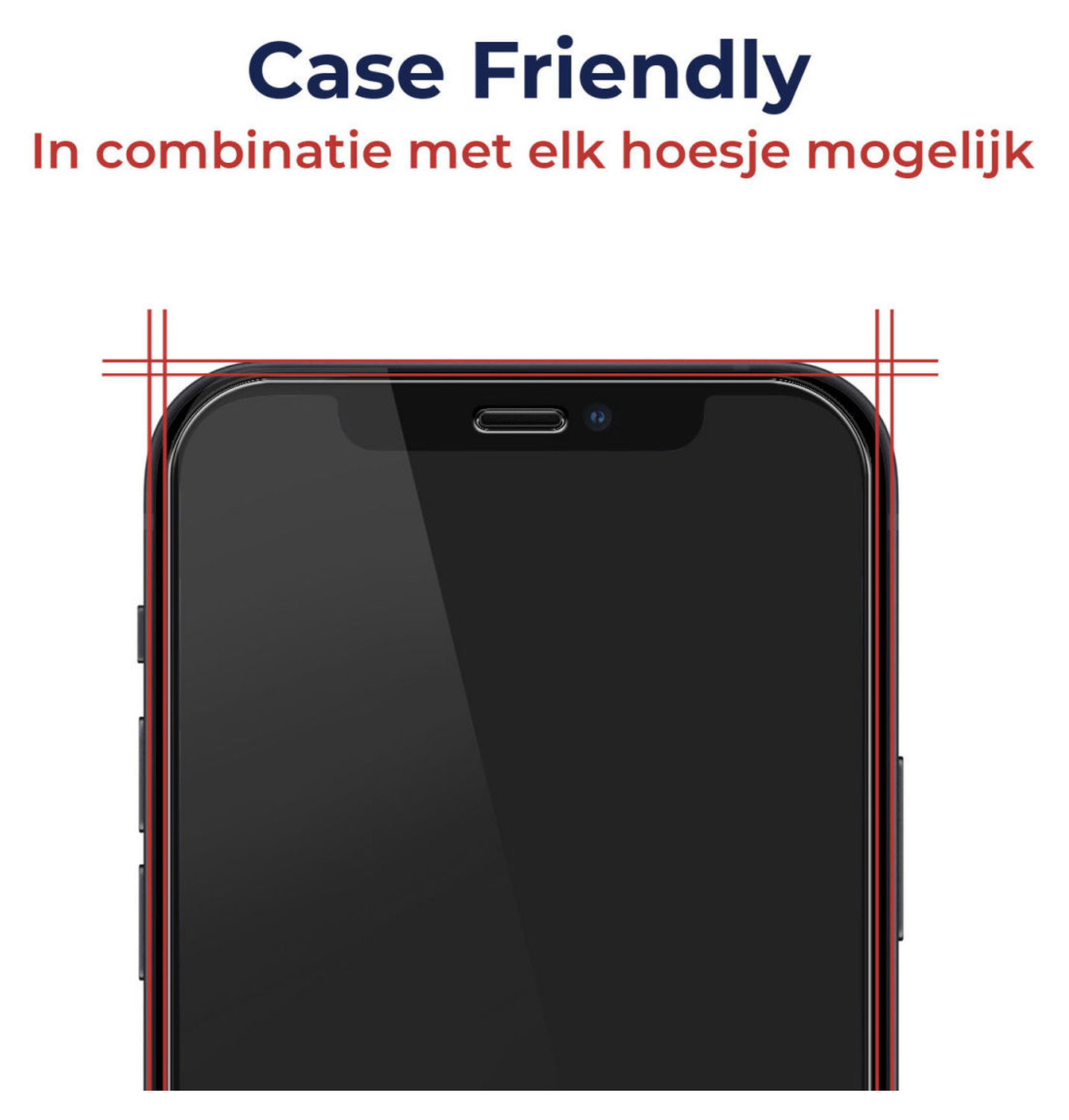 Rosso Apple iPhone 11 Pro 9H Tempered Glass Screen Protector - Duo Pack afbeelding 4