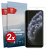 Rosso Apple iPhone 11 Pro 9H Tempered Glass Screen Protector - Duo Pack afbeelding 1