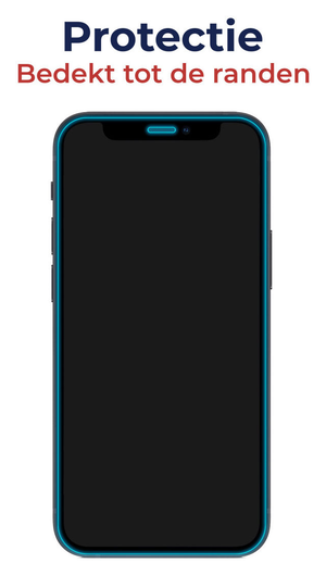 Rosso Apple iPhone 12 / 12 Pro 9H Tempered Glass Screen Protector - Duo Pack afbeelding 5