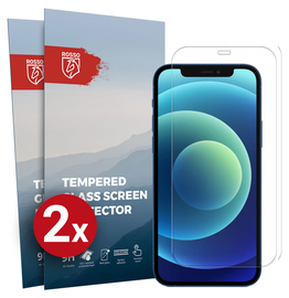 Rosso Apple iPhone 12 Mini 9H Tempered Glass Screen Protector - Duo Pack afbeelding