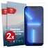 Rosso Apple iPhone 13 Pro Max 9H Tempered Glass Screen Protector - Duo Pack afbeelding 1