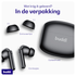 Duo Pack Buddi Pulse Draadloze Oordopjes Noise Cancelling ANC + ENC Zwart afbeelding 10