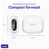 Duo Pack Buddi Pulse Draadloze Oordopjes Noise Cancelling ANC + ENC Zwart Wit afbeelding 8