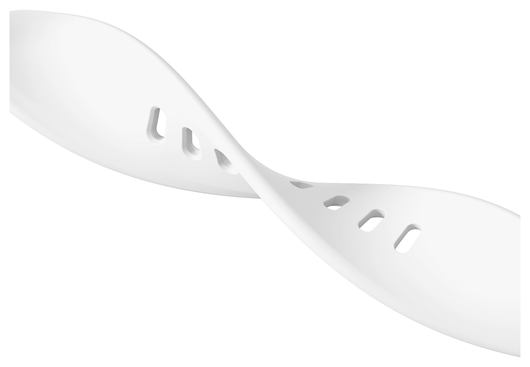 SBG Universeel Smartwatch 20MM Bandje - Siliconen - Wit afbeelding 10