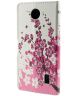 Huawei Y635 Wallet Print Case Pink Blossom