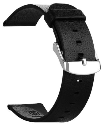 Baseus Leren Horlogeband Voor Apple Watch 38mm Zwart Hoesjes