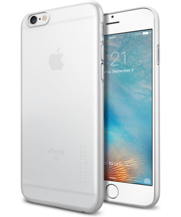 Spigen Air Skin Case Apple iPhone 6S Soft Clear Hoesjes