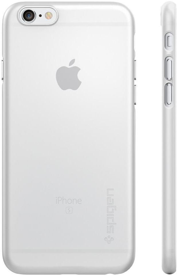 Spigen Air Skin Case Apple iPhone 6S Soft Clear afbeelding 4