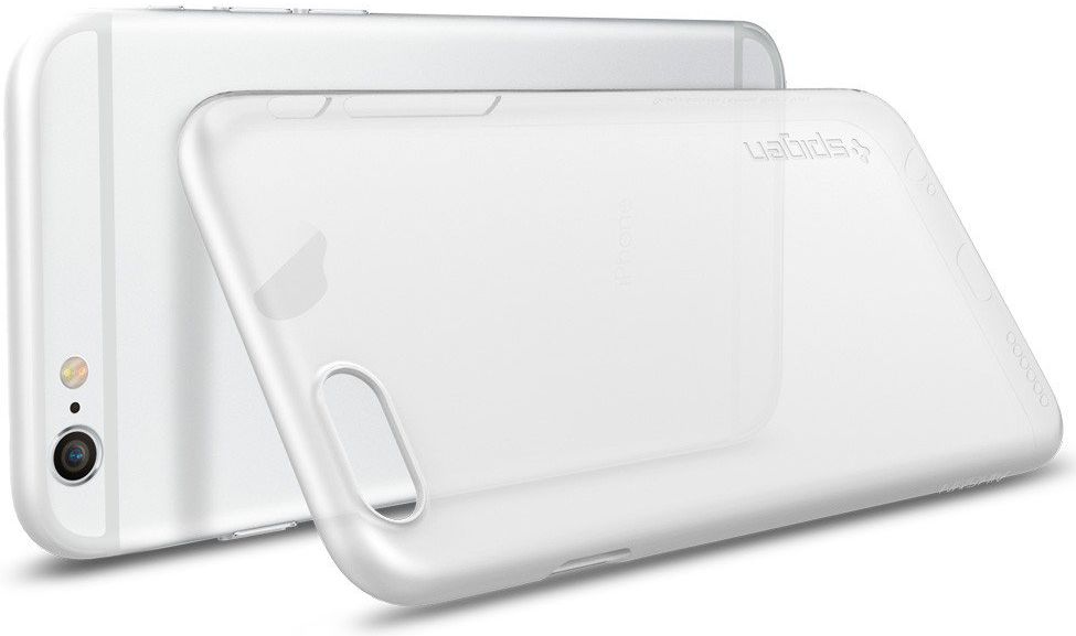 Spigen Air Skin Case Apple iPhone 6S Soft Clear afbeelding 5