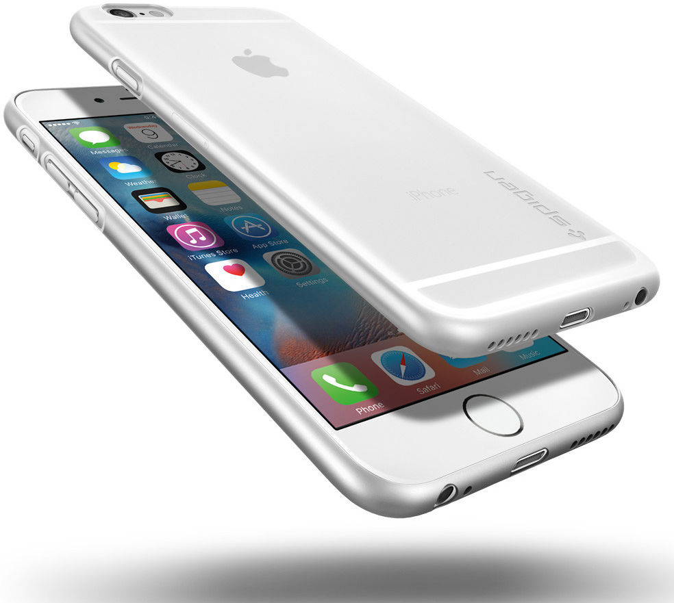 Spigen Air Skin Case Apple iPhone 6S Soft Clear afbeelding 7