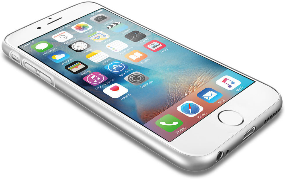 Spigen Air Skin Case Apple iPhone 6S Soft Clear afbeelding 8