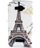 Alcatel One Touch Pop C7 Eiffel Tower Leather Wallet Case