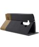 LG G4 Linen Wallet Case Zwart