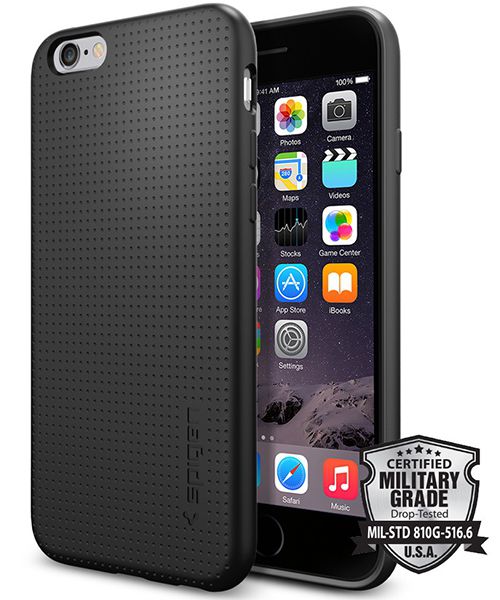 Spigen Capsule Case Apple iPhone 6S Zwart afbeelding 1