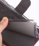 Samsung Galaxy Note 5 Crazy Horse Leather Wallet Hoesje Zwart