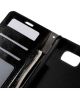 Samsung Galaxy Note 5 Lederen Wallet Flip Case Hoesje Zwart
