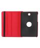 Samsung Galaxy Tab S2 8.0 Rotary Stand Case Rood