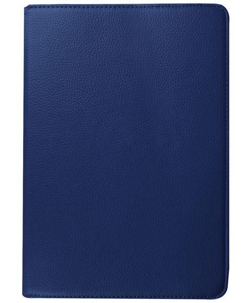 Samsung Galaxy Tab S2 (9.7) Lychee Rotary Stand Case Dark Blue afbeelding 6