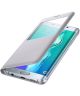 Samsung S View Cover Samsung Galaxy S6 Edge Plus Zilver