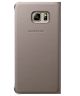 Samsung Flip Wallet case voor Samsung Galaxy S6 Edge Plus Goud