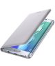 Samsung Flip Wallet case voor Samsung Galaxy S6 Edge Plus Zilver