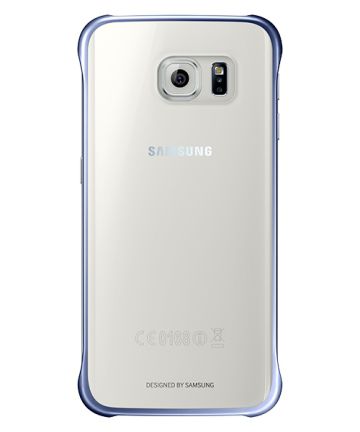 Samsung Clear Cover Samsung Galaxy S6 Edge Plus Zwart Hoesjes