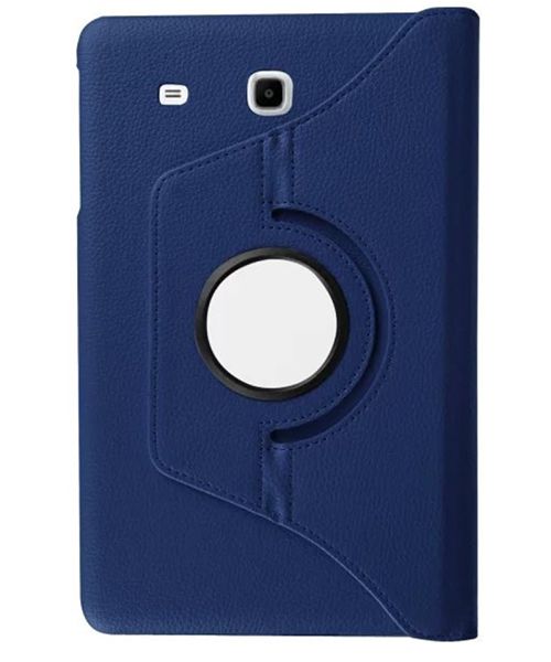 Samsung Galaxy Tab E 9.6 Rotary Stand Cover Blue afbeelding 9