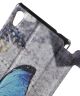 Sony Xperia M4 Aqua Window View Flip Case Butterfly