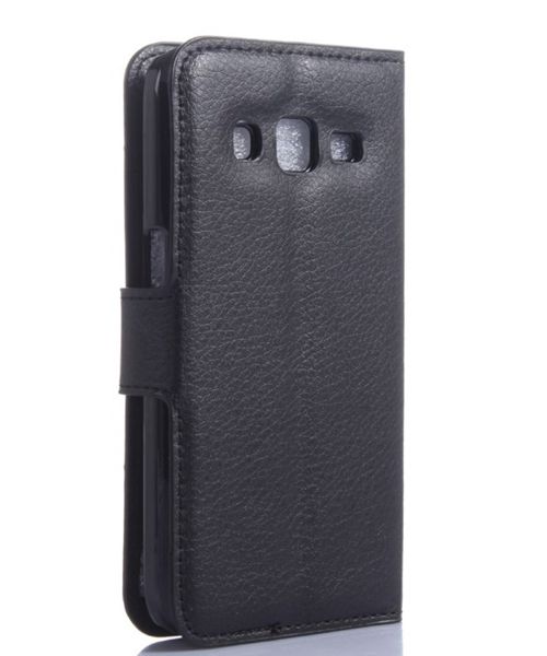 Samsung Galaxy core Prime Litchi Grain Wallet Hoesje afbeelding 3