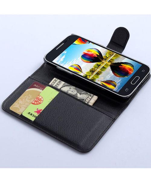 Samsung Galaxy core Prime Litchi Grain Wallet Hoesje afbeelding 5