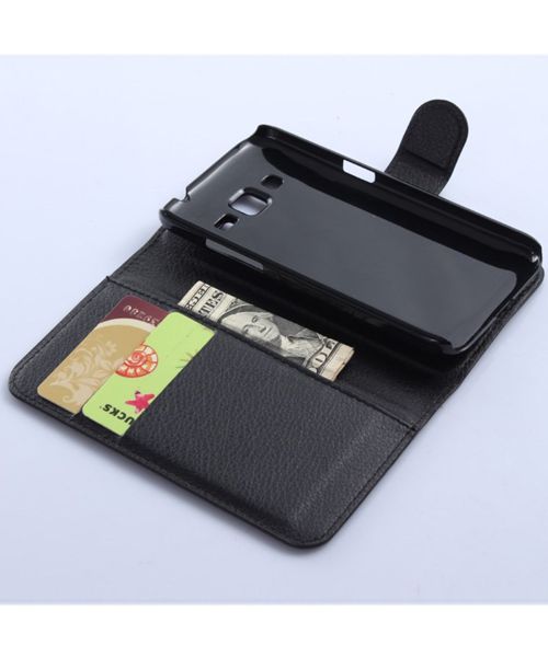 Samsung Galaxy core Prime Litchi Grain Wallet Hoesje afbeelding 6