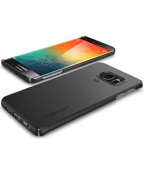 Spigen Thin Fit Case Samsung Galaxy S6 Edge Plus Zwart afbeelding 4