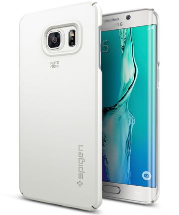 Spigen Thin Fit Case Samsung Galaxy S6 Edge Plus Wit Hoesjes