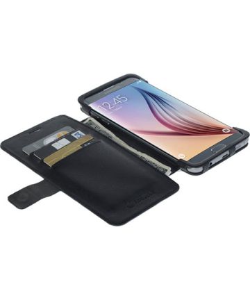 Krusell Malmo Flip Wallet Samsung Galaxy S6 Edge Plus Black Hoesjes