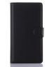 Sony Xperia Z5 Lychee Cover Stand Zwart