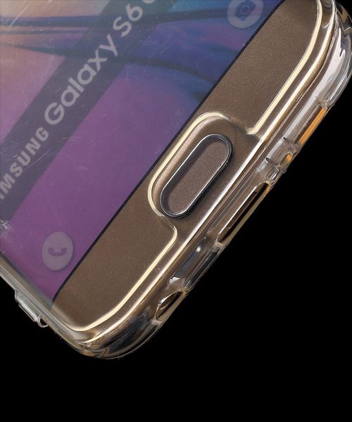 Samsung Galaxy S6 Edge Transparante Flip Case afbeelding 8