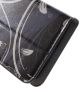 Acer Liquid Z220/M220 Leather Case Butterflies Zwart Wit