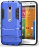 Motorola Moto G 3rd Gen Hybrid Kickstand Case Blauw