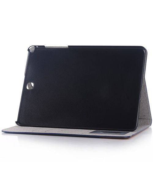 Samsung Galaxy Tab S2 (9.7) Linnen Skin Wallet Case Blauw afbeelding 5