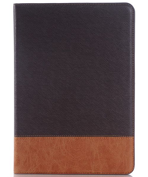 Samsung Galaxy Tab S2 (9.7) Linnen Skin Wallet Case Bruin afbeelding 1