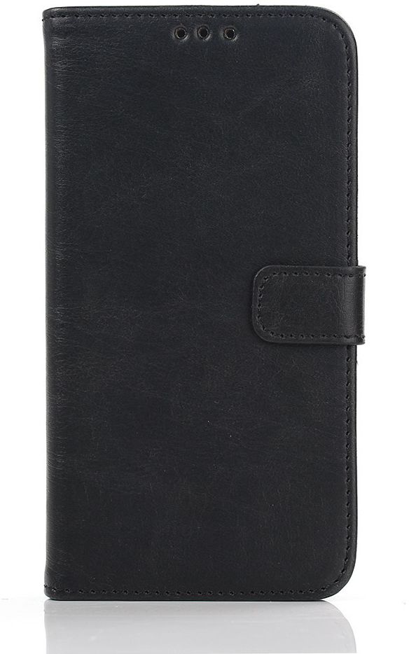 Samsung Galaxy J5 Retro Style Wallet Flip Case Zwart afbeelding 2