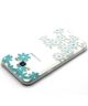 Samsung Galaxy J5 Blue Flowers TPU Case