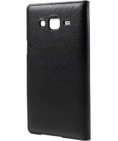 Samsung Galaxy J5 Window View Flip Hoesje Zwart afbeelding 4