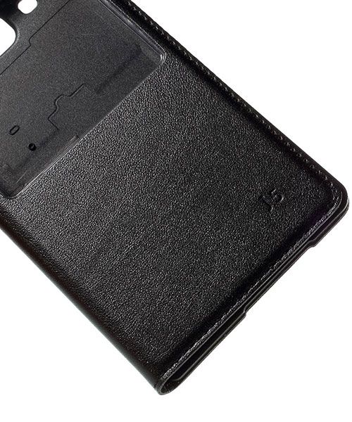 Samsung Galaxy J5 Window View Flip Hoesje Zwart afbeelding 5