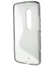 Motorola Moto X Play S Shape TPU Case Transparant