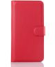 Motorola Moto X Play Litchi Leather Stand Case Rood