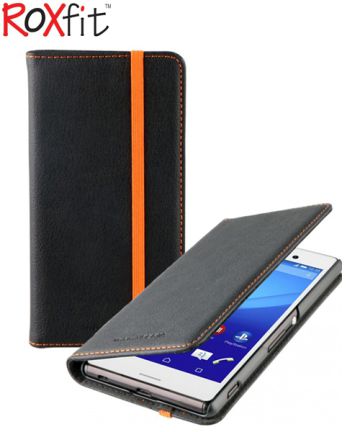 Roxfit Premium Book Case Sony Xperia Z5 Zwart Hoesjes