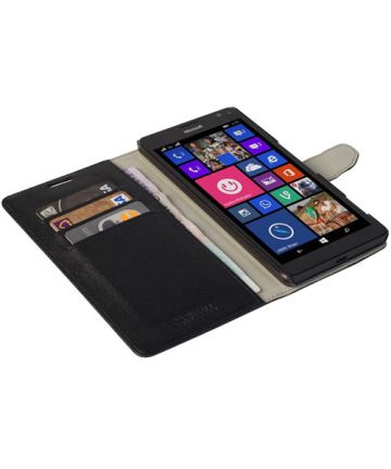 Krusell Boras Folio Wallet Microsoft Lumia 950 XL Zwart Hoesjes
