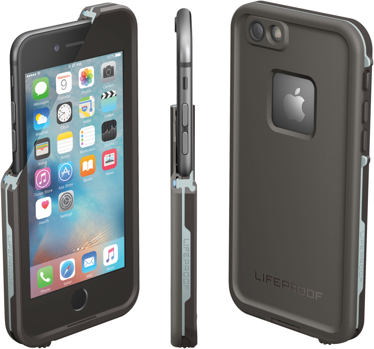 Lifeproof Fre Apple iPhone 6S Waterdicht Hoesje Grind Grey afbeelding 4